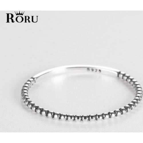 Real 925 Silver Twist Rings for Women Men Retro Thin Finger Ring Birthday Party Punk Style Jewelry Accessories 2021 New Summer