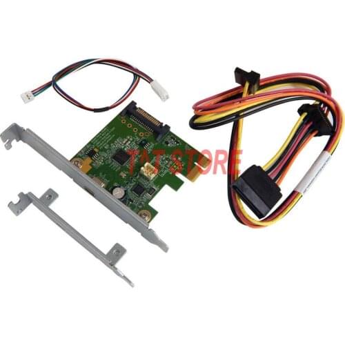 Original New for HP USB 3.1 TypeCx1 PCIe x1 Card Kit New 821128-001 HI368-1 Inc. LP bracket and Cables test good free shipping