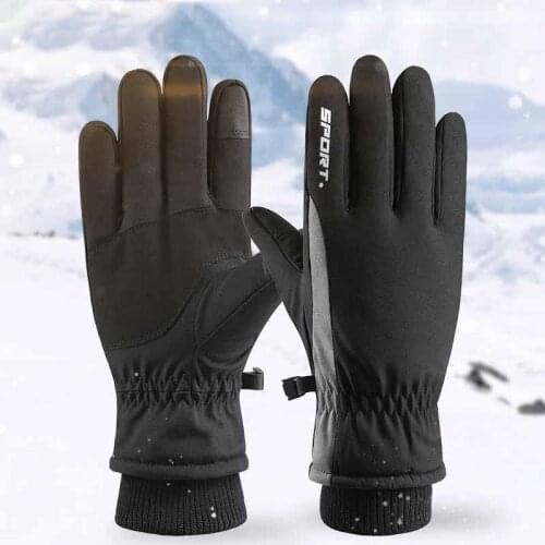 Outside Cycling Sports Winter Skiing Warm Gloves Fulll Motorcycle Bike Racing Riding Gloves Motocross Cross Country Gloves