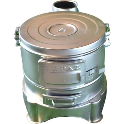 Oztamer Camping Stove Barbeque BBQ stove outdoor stove with teapot camp tent stove winter snow camp equipments