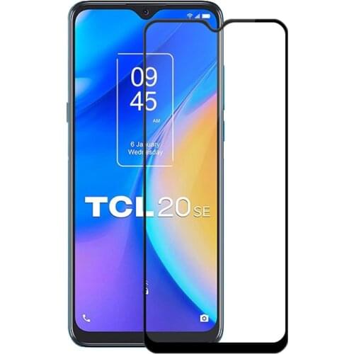 Full Cover Full glue Tempered Glass For TCL 20 SE 10 SE Screen Protector protective film For TCL 20 5G 10 5G Glass