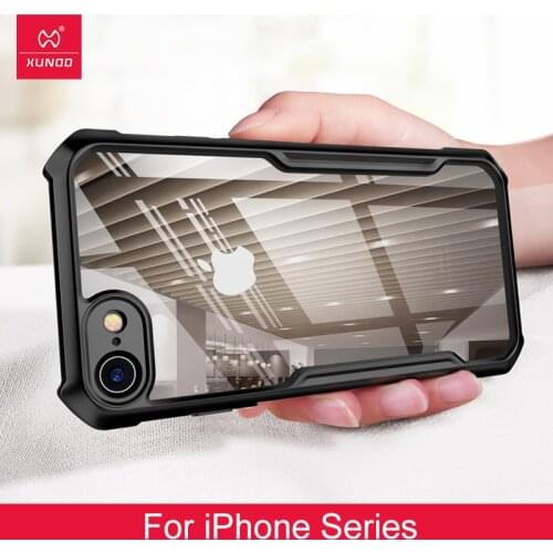 For iPhone iPhone 6 6s 7 7 Plus 8 8 Plus X XS MAX XR XUNDD Shockproof Phone Case Bumper Phone Case Cover Magnetic Coque Stand