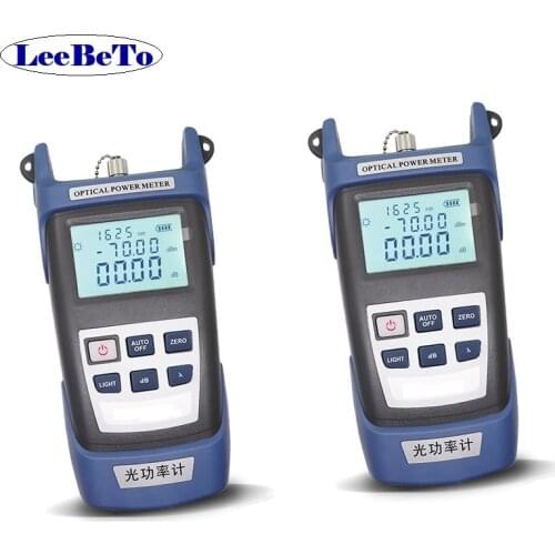 All-IN-ONE Optical Power Meter with FC SC Visual Fault Locator Optical Fiber Tester 5KM 10km 20KM 30km