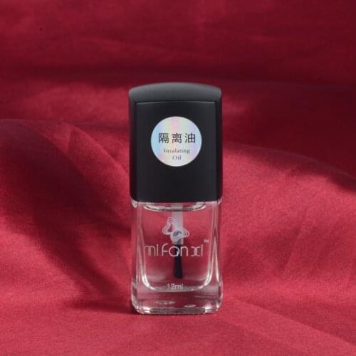 MiFanXi Smudge Resistant Top Coat Nail Art Stamping Polish Top Coat Art Stamping Printed Protector Nail Polish Lacquer 12ML