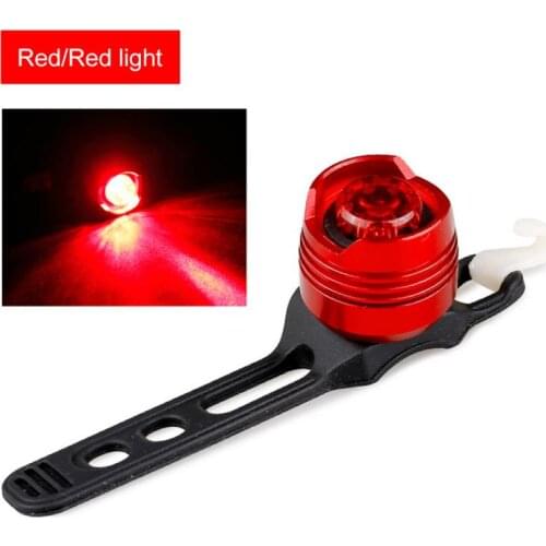 Bicycle Light LED USB Rechargeable Waterproof Rear Tail Light Mountain Cycling Light Cycling Safety Warning Light Bike Parts