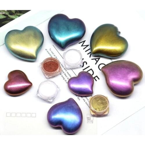 9 Colors Mirror Pearl Powder Epoxy Resin Glitter Chameleon Pigment Resin Jewelry Making Soap Making Tool Dropshipping