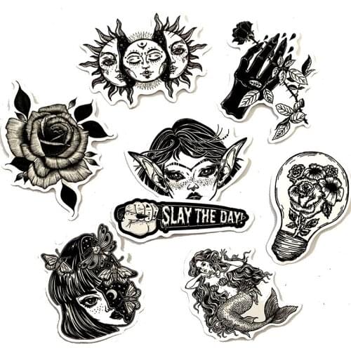 2021 cartoon Diablo characters Gothic 50Pcs/Lot Waterproof stickers For Luggage Laptop Bike Motorcycle Phone Car Case Decal