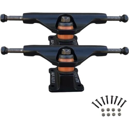 ALF. AILEFU 5.25Inch Skateboard Bracket Double Rocker Skateboard Trucks Longboard Bridges Cruiser Skateboard Tools