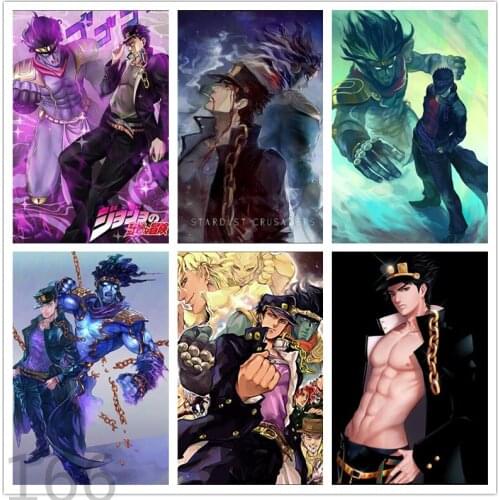 5d Diy Diamond Painting Japanese Anime Square/round Diamond Embroidery Home Decoration Cross Stitch Mosaic Home Wall Decoration