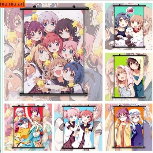 Diamond Painting Yuru Yuri Anime Manga Diamond Inlaid Diamond Mosaic Diamond Embroidery Cross Stitch Kits Home Decoration