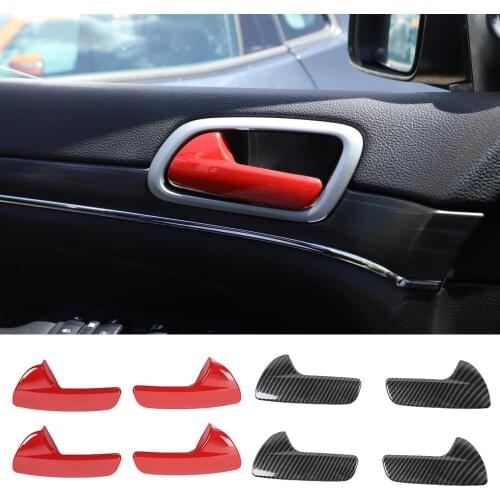 ABS Interior Door Handle Decoration Trim Cover for Dodge Durango 2011-2021 Car Accessories