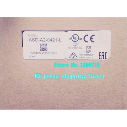 ECMA-C10604SH ASD-A2-0421-L AC Servo Motor & Drive Kits 400W 3000r/Min New ECMA-C10604SH + ASD-A2-0421-L