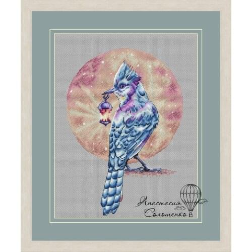 Lantern bird 29-38 Cross Stitch Kit Package Greeting Needlework Counted Kits Embroidery cross stitch set