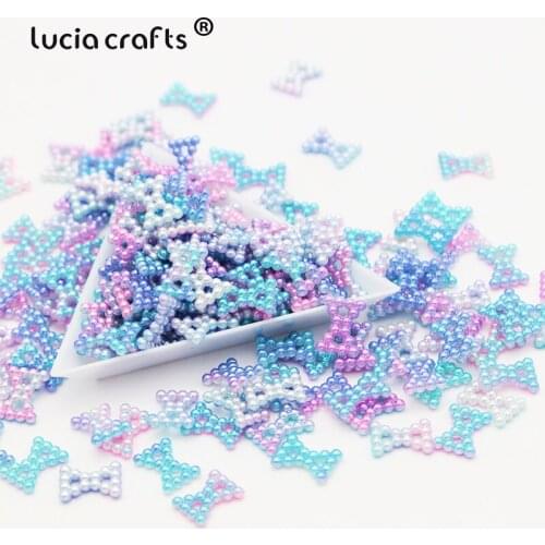 Lucia Craft 100pcs Imitation Resin DIY Glue On Garment Scrapbooking Candy Shape Flatback Decor F0809