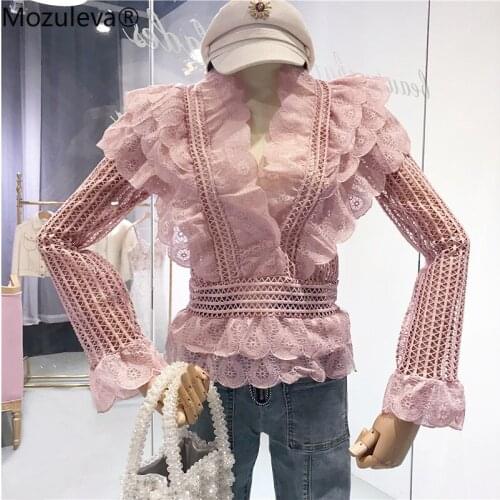 Mozuleva Pink Blouses