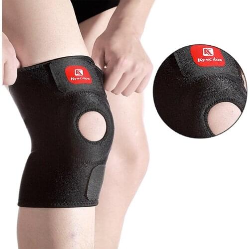 1PC Sports Kneepad Pressurized Elastic Knee Pads Support Sleeve Protector Elastic Kneepad Brace Men Women Volleyball Running