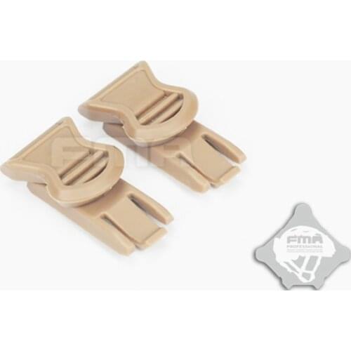 FMA Goggle Swivel Clips Set 19mm Side Rails Fast Helmet Airsoft Mount Helmet Accessory 2pcs 315