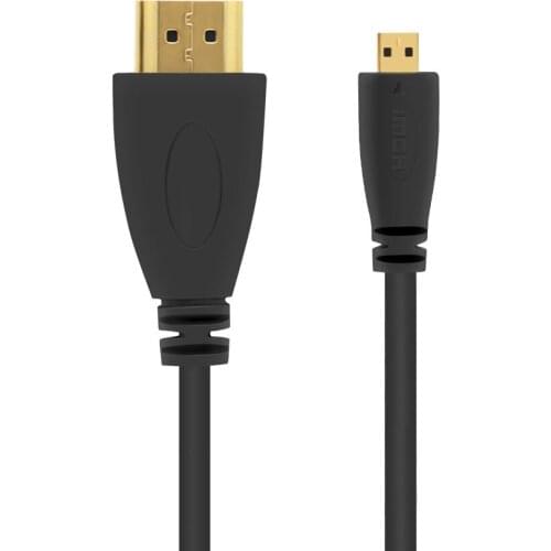 Wholesale/Free Shipping100pcs/lot 1m 3ft HDMI to MICRO HDMI Cable - Type D to Type A - 1080p Full HD 1.4V