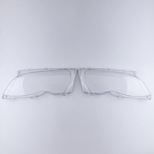 Clear Headlight Lenses Cover for BMW E46 318i 320i 325i 325xi 330i 330xi 2002-2005