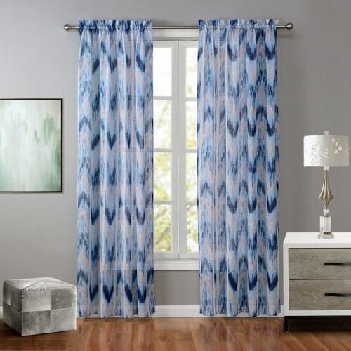 European and American style striped design curtain elegant living rooms bedrooms screens window treatment for children rooms