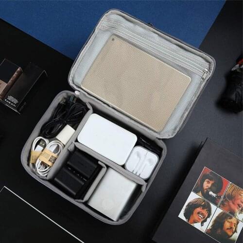 Storage Bag Package Waterproof Multi-function Data Cable Organizer Holder Large Capacity Cloth Package Games Accessories