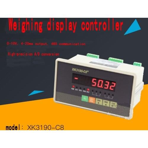 XK3190-C8+ weighing display controller electronic quantitative packaging scale industrial batching instrument tank