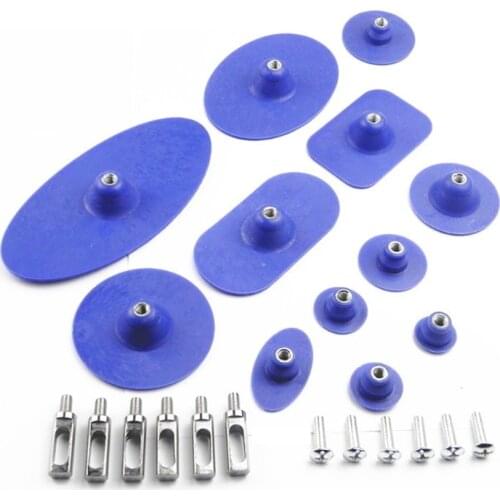 Dent Puller Tabs Glue Pulling Tabs Paintless Dent Repair Car Dent Removal Tabs J60F