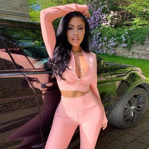 Womens Yoga Suit Workout Clothes Fitness Leggings Pants+Short Zipper Shirt Sports Long Sleeve Gym Sportswear Jogging Female