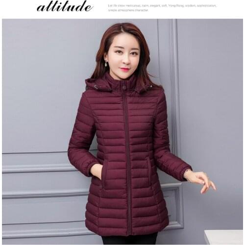 Winter Jacket Women Cotton Long Coat Hooded Parka Female Jackets Light Wadded Outerwear chaqueta mujer Plus Size 6XL YQ140