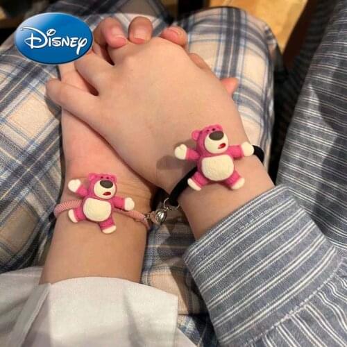 Disney LostoHair Rope Couple Bracelet Cute Girl Hair Rope Creative Bracelet