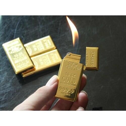 Bullion Grinding Wheel Inflation Lighter Windbreak Originality Lighter Ultrathin Electronics Send Boyfriend