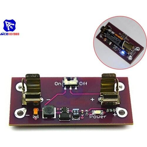 LilyPad Step Up Boost Power Supply Module AAA Battery 1.2 to 5V Converter for Arduino