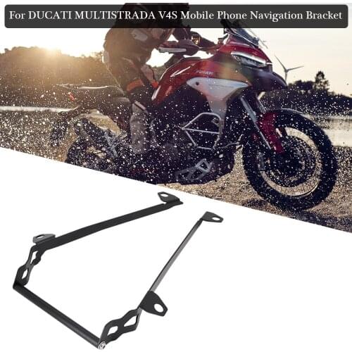 For ducati multistrada v4 s 2021 multistrada v4s motorcycle accessories mobile phone gps navigation board support