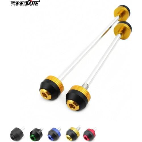 For Kawasaki ZX-14R 2006-2014 Motorcycle Front Rear Wheel Axle Fork Slider Crash Protector Drop Falling Protection