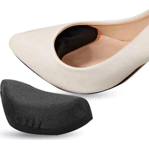 Sponge Forefoot Insert Toe Plug Half Forefoot Cushion Anti-pain Big Shoes Toe Front Long Top Filler Shoes Adjustment