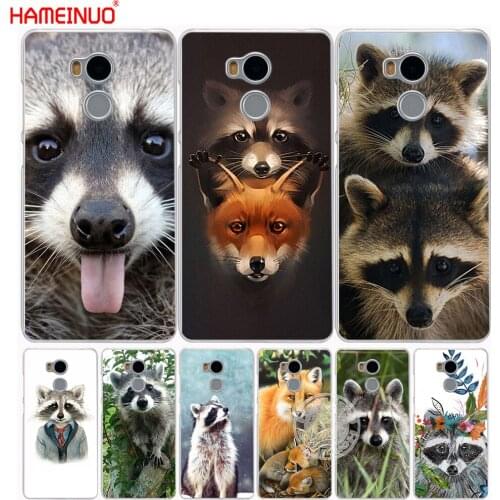 HAMEINUO fashion Raccoon red panda fox Cover phone Case for Xiaomi redmi 4 4A 1 1s 2 3 3s pro redmi note 4 4X 5A