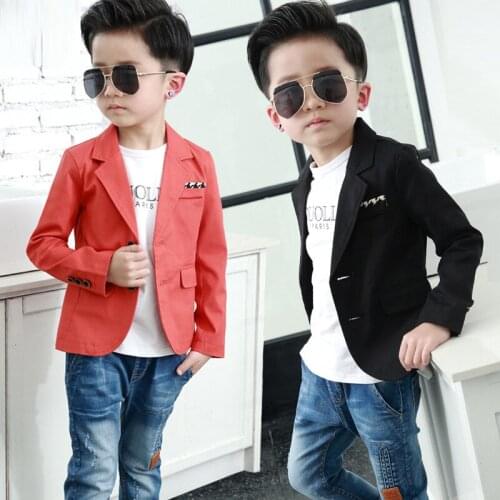2016 Spring children kids boys coats for infantis boy coat blazer casual jackets children outerwear kids boys jackets 3-10Y