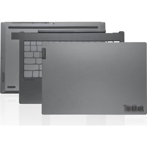 NEW For Lenovo Thinkbook 13S 13S-IWL Series Laptop LCD Back Cover/Bottom Case/Palmrest Upper C Case Gray