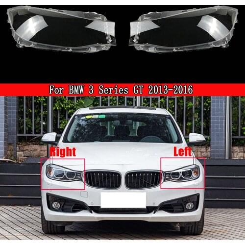 Headlight Lens For BMW 3 Series GT 2013 2014 2015 2016 Headlamp Cover Car Replacement Auto Shell