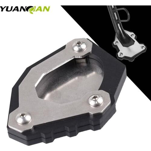 For KAWASAKI Versys 650 2015-2021 CNC Kickstand Foot Side Stand Extension Pad Support Plate Enlarge Versys650 2016 2017 2018 19