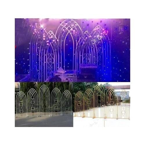 Wedding props iron background screen wedding background Ferris wheel English screen iron five doors