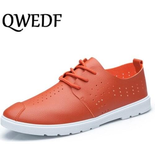 Summer Men Shoes Casual Luxury Brand 2019 Genuine Leather Mens Loafers Moccasins Italian Breathable Slip on Boat Shoes X3-70