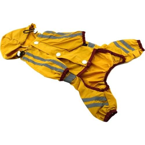 Dog Waterproof Raincoat Pet Outdoor Travel Windproof Clothes Dog Costume Puppy Raincoat Jacket Pet Grooming Supplies Chihuahua