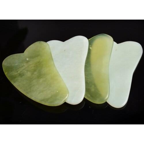 1 Pieces Spa Massage Beeswax Guasha Scraping Massage Scraper Face Massager Acupuncture Gua Sha Board