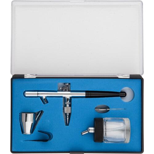 0.35mm 22CC 128P Airbrush Double Action Professional Air Brush Spray Gun Kit Set