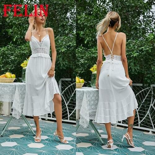 KONDALA Summer Dresses With Lace