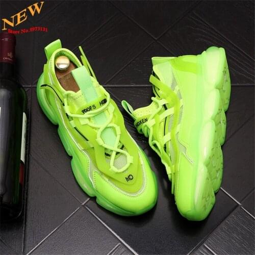 Summer Multi-Function Mens Sneakers Hip Hop Platform Casual Shoes Mesh Height Increasing Shoes Zapatillas Hombre