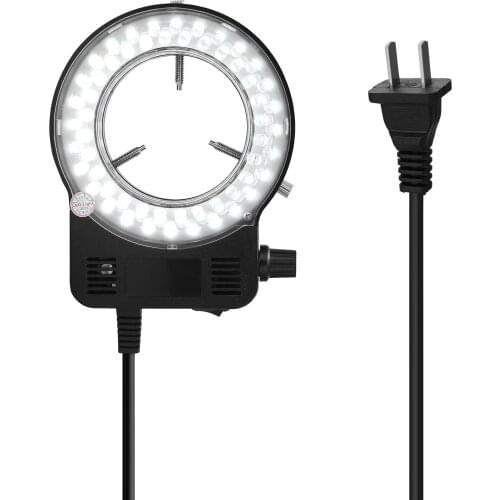 LED Round Light for Microscope Lamp for Microscope Brightness Adjustable Microscope Light