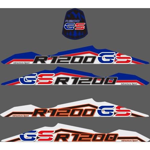 For BMW R1200GS R1200 R 1200 GS Motorcycle Stickers Side Panel Protector Fairing Fender Extension Wheel Extender ADV Adventure