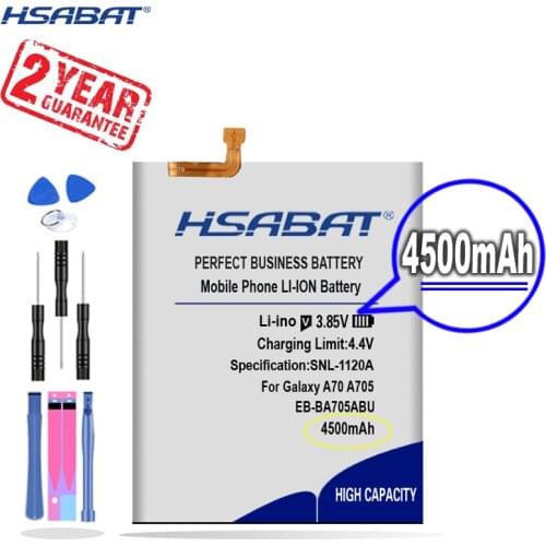 New Arrival [ HSABAT ] 4500mAh EB-BA705ABU Replacement Battery for Samsung Galaxy A70 A705 SM-A705 A705FN SM-A705W